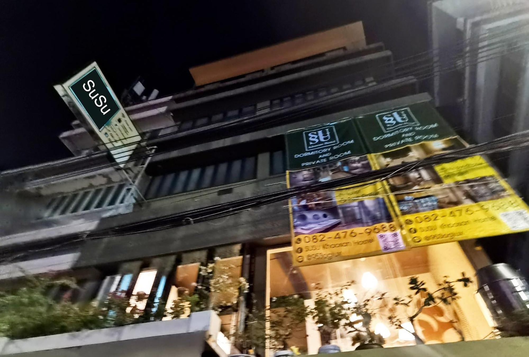 Susu Khaosan Hostel Bangkok Exterior photo